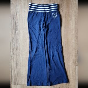 P.S. by Aeropostale leggings, kids size 7, color blue and white